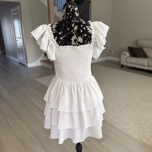 Express white dress